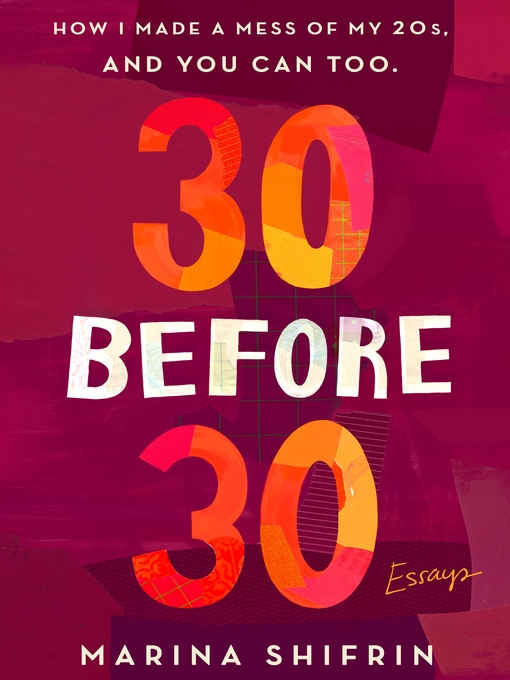 Title details for 30 Before 30 by Marina Shifrin - Wait list